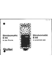 Rollei E 55 manual. Camera Instructions.